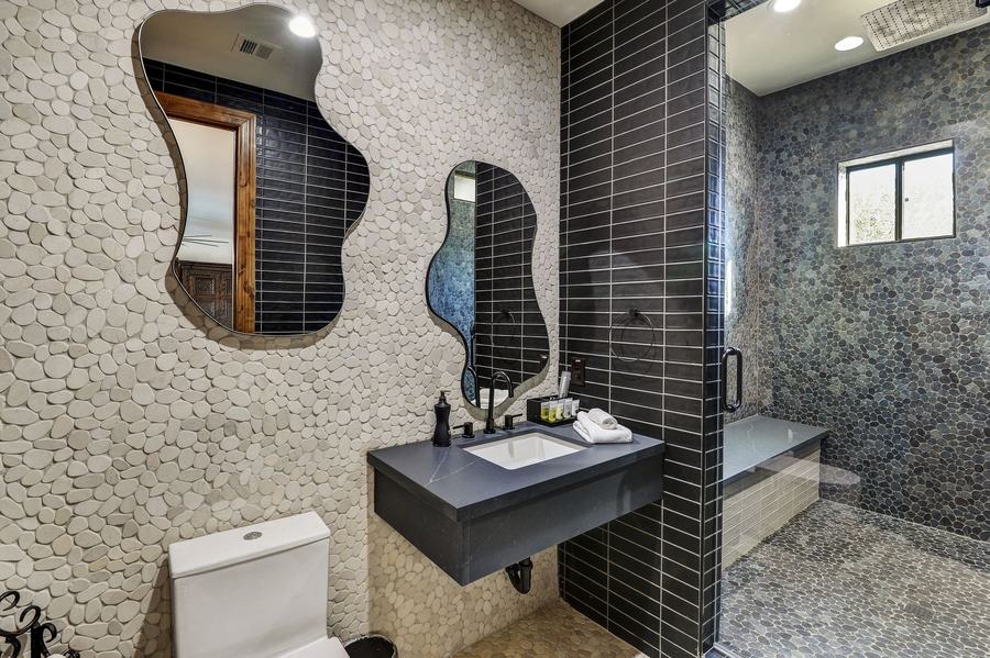 Game Room Bathroom with Shower
