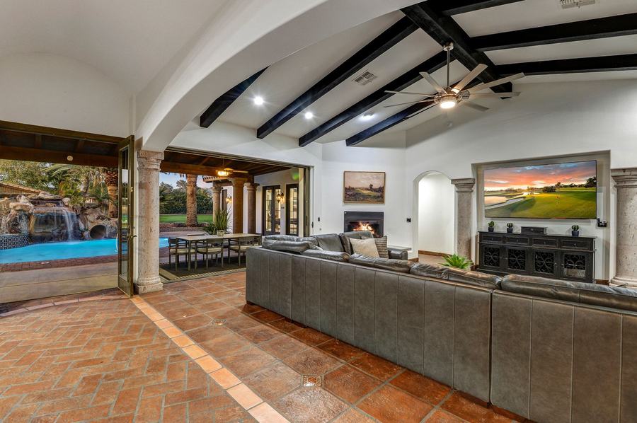 Living Room at Night