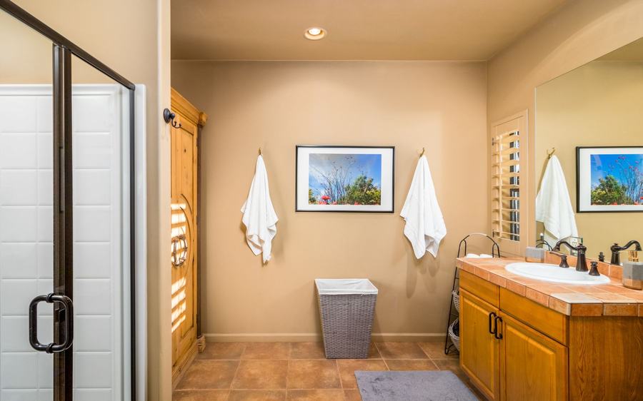 The Garden Casita's Bathroom