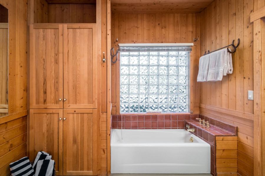 Walk-in Shower and Toilet