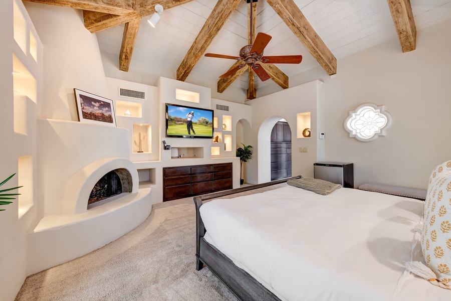 Primary Bedroom with Private Bath Suite & Sauna