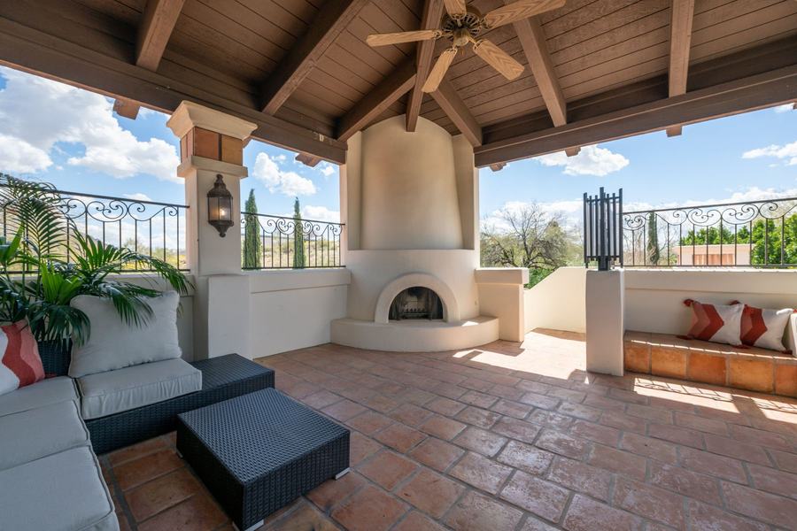 Upper Master Bedroom 6 with Private Terrace