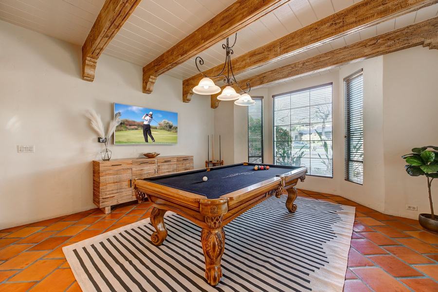 The Billiards Room for Recreation and Relaxation